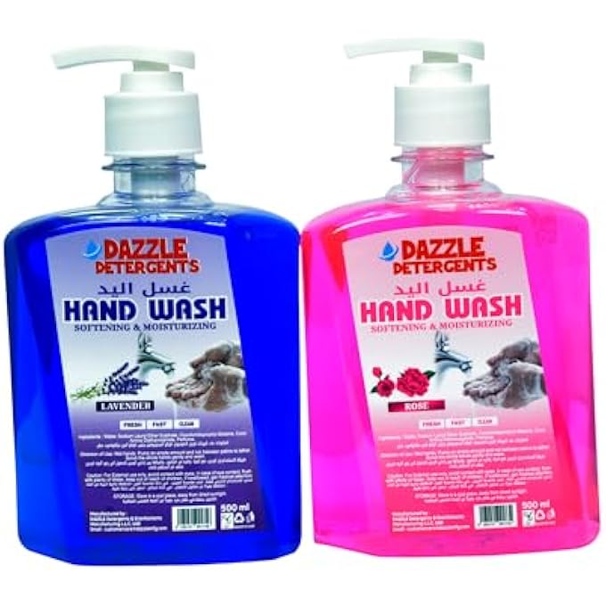 OFFER PACK (2 PACK OF 500ML) : HAND WASH LAVENDER & ROSE PRIME QUALITY